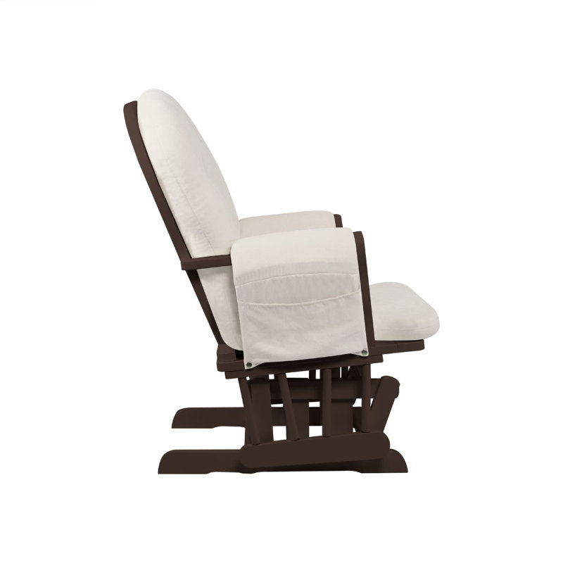Winston Porter Parkhur Rocking Chair Nursery Glider with Ottoman